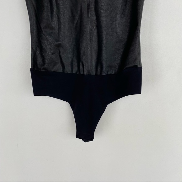 COMMANDO Vegan leather bodysuit Womens size S - Picture 5 of 7